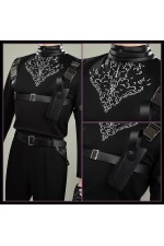 2XXT Cosplay Vtuber Virtual YouTuber Kuzuha Mafia Suit Cosplay Costume